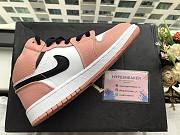 Nike Air Jordan 1 Mid Pink Quartz 555112-603  - 5