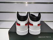 Nike Air Jordan 1 Mid Black Chile Red White 554724-075 - 3