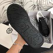 Alexander McQveen Oversized Sneaker Black White Blue 604233WHX991070 - 5