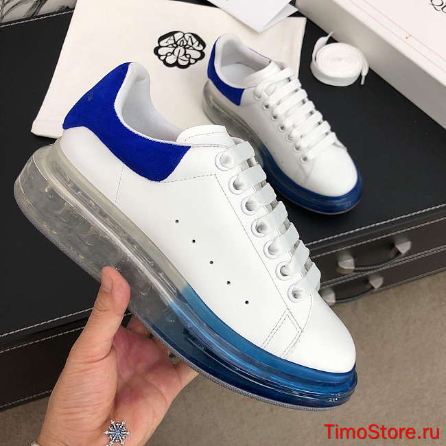 Alexander McQveen Oversized Worker Blue Sole 604232WHX9V9098 - 1