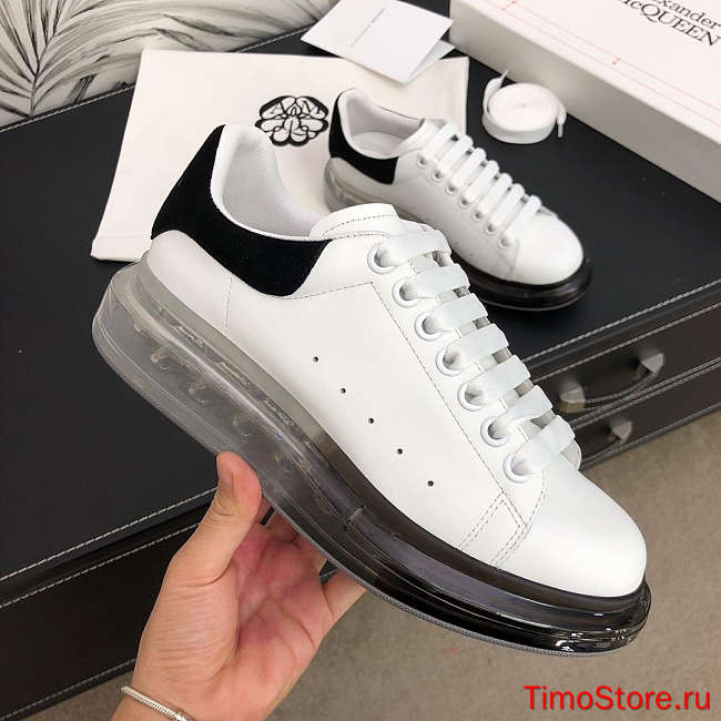 Alexander McQveen Oversized Worker White Black Sole 604232WHX9V9061 - 1