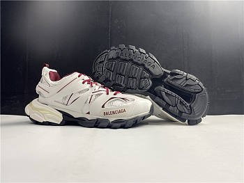 Ba1enc1age Track White Burgundy 542023W3AC12050
