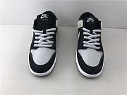 Nike Sb Zoom Dunk Low Pro Black/Wolf Grey-White-White 854866-001 - 3