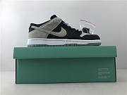 Nike Sb Zoom Dunk Low Pro Black/Wolf Grey-White-White 854866-001 - 6