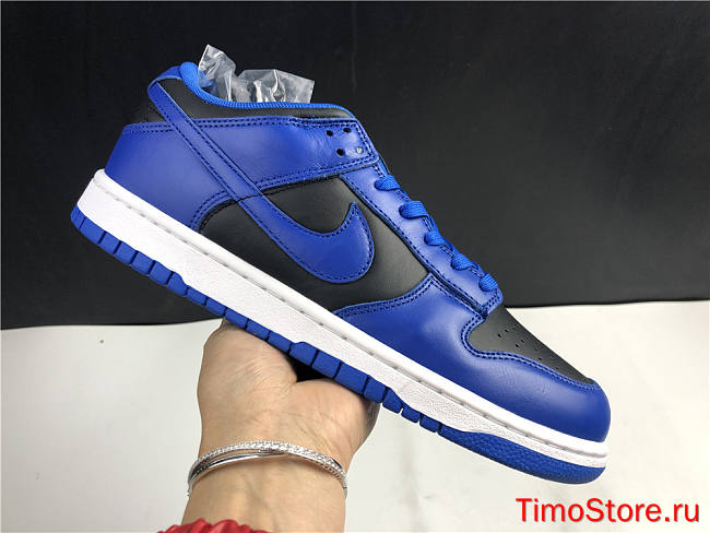 Nike Dunk Low Retro Black Hyper Cobalt (2021) DD1391-001 - 1