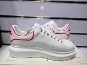 Alexander McQveen Oversized Sneaker White Pink 621056WHXMT9633  - 1