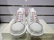 Alexander McQveen Oversized Sneaker White Pink 621056WHXMT9633  - 2