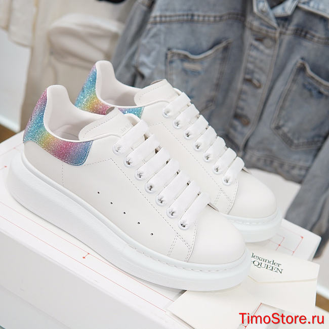 Alexander McQveen Oversized Sneaker Gliter - 1
