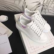 Alexander McQveen Oversized Sneaker White Iridescent 561580WHVI59375 - 5