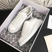 Alexander McQveen Oversized Sneaker White Silver  - 3