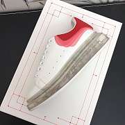 Alexander McQveen Oversized Clear Sole Lust Red 604233WHX999676 - 5