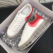 Alexander McQveen Oversized Clear Sole Lust Red 604233WHX999676 - 2