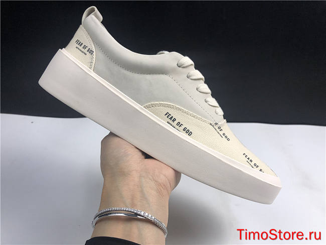 Fear of God 101 Lace Up Grey Bone - 1