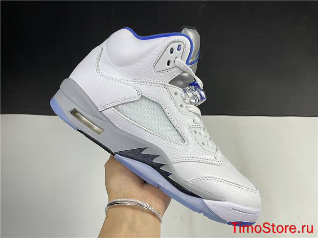 Nike Air Jordan 5 Retro White Stealt DD0587-140 - 1