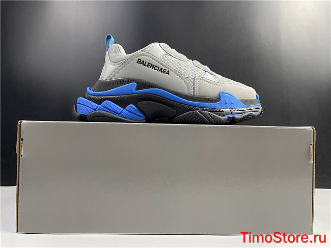 Balanciaga Triple S Grey Royal Blue 536737W06N19018 - 1