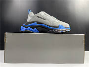 Balanciaga Triple S Grey Royal Blue 536737W06N19018 - 1