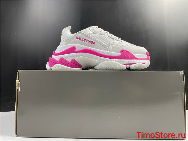 Balanciaga Triple S White Pink 536737w09018101  - 1