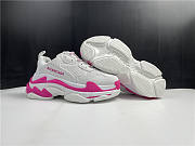 Balanciaga Triple S White Pink 536737w09018101  - 5