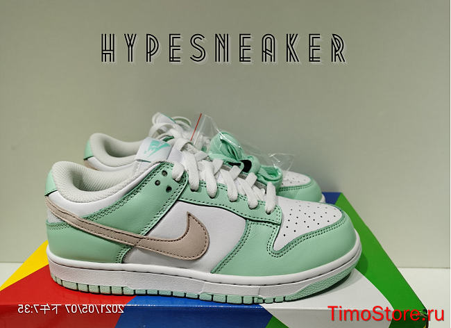 Nike SB Dunk Low Green Tender powder CU1726-111 - 1