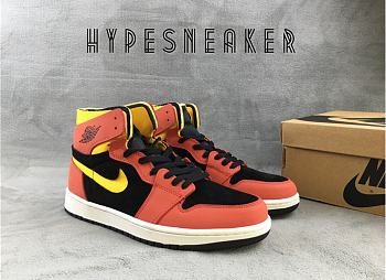 Nike Air Jordan 1 High Zoom Air CMFT Black Chile Red CT0978-006