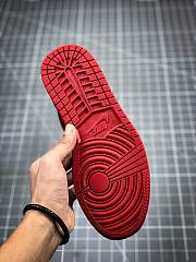 Nike Air Jordan 1 Mid Gym Red Black 554725-610 - 6