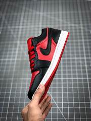 Nike Air Jordan 1 Mid Gym Red Black 554725-610 - 4