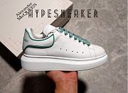 Alexander McQveen Oversized Sneaker White Green - 1