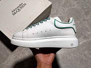 Alexander McQveen Oversized Sneaker White Green - 3