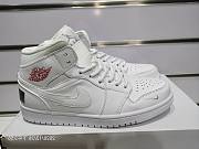 Nike Air Jordan 1 Mid SE Nike Swoosh On Tour CW7589-100  - 1