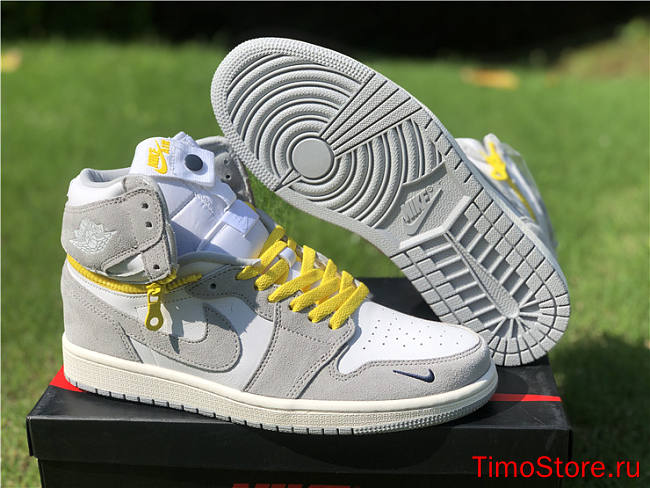 Nike Air Jordan 1 High Switch Light Smoke CW6576-100 - 1