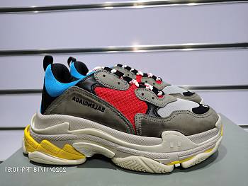 Ba1enc1age Triple S Grey Red Blue 512175W09O24365