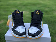 Nike Air Jordan 1 Mid Laser Orange Black CV5276-107   - 2