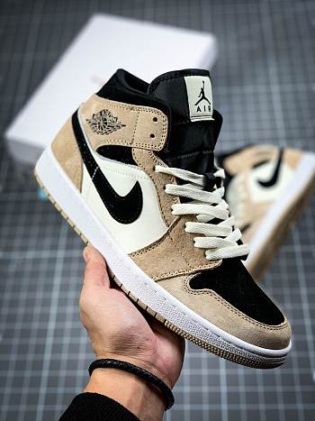 Nike Air Jordan 1 Mid Barely Orange Light Violet BQ6472-800