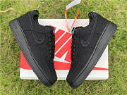 Nike Air Force 1 Low Stussy Black CZ9084-001 - 4