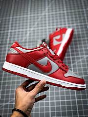 Nike Dunk Low Retro Medium Grey Varsity Red UNLV (2021) DD1391-002 - 4