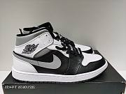 Nike Air Jordan 1 Mid White Shadow 554724-073 - 1