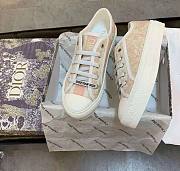 D1or Low Top Pink White - 2