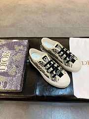 D1or Low Top Black White - 3