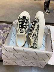 D1or Low Top Black White - 5