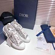 D1or B23 LOW-TOP SNEAKER White and Black 3SN249YJPH069  - 4