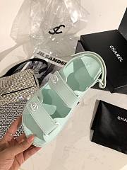 Dad Sandals Mint Rubber Sandals - 1