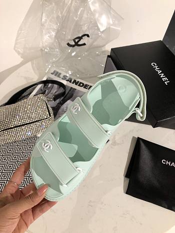 Dad Sandals Mint Rubber Sandals