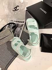 Dad Sandals Mint Rubber Sandals - 4