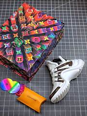 1ouis Vu1tton Archlight Sneakers White Brown  - 2
