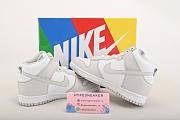 Nike Dunk High Retro White Vast Grey (2021) DD1399-100 - 4