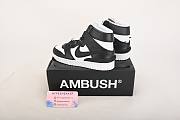 Nike Dunk High Ambush Black White CU7544-001 - 2