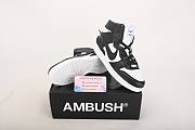 Nike Dunk High Ambush Black White CU7544-001 - 3