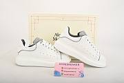Alexander McQveen Oversized Sneaker White Grey 559688WHTQK9071 - 5