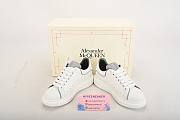 Alexander McQveen Oversized Sneaker White Grey 559688WHTQK9071 - 3