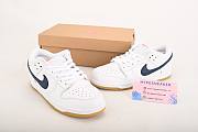 Nike SB Dunk Low Orange Label White Navy CZ2249-100 - 1